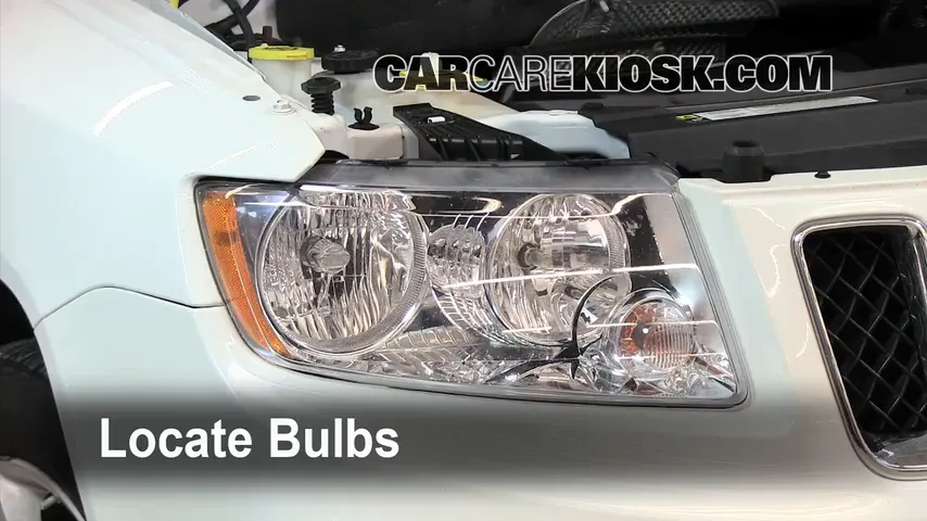 2011 Jeep Compass 2.4L 4 Cyl. Lights Parking Light (replace bulb)